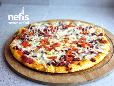 Pizza Tarifi Nefis Yemek Tarifleri Mayasız