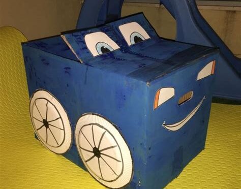 kartondan araba yapımı
