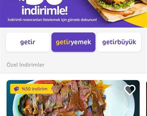 Getir Yemek Restoran Girişi Nasıl Yapılır