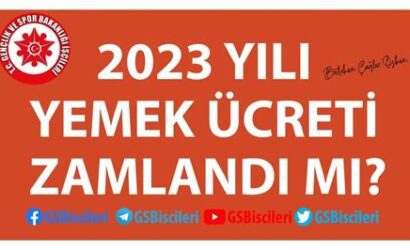 2023 yemek ücreti istisnası